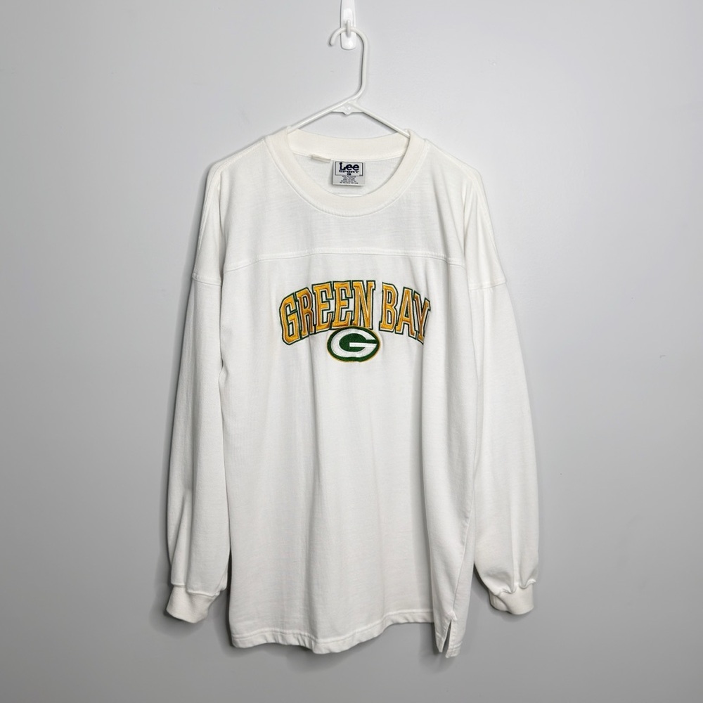 Vintage Green Bay Packers Embroidered Long Sleeve 90s